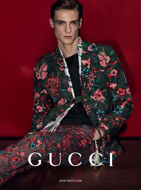 italian fashion male gucci|man wearing Gucci.